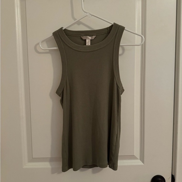 Banana Republic Olive Tank Top - Picture 1 of 3